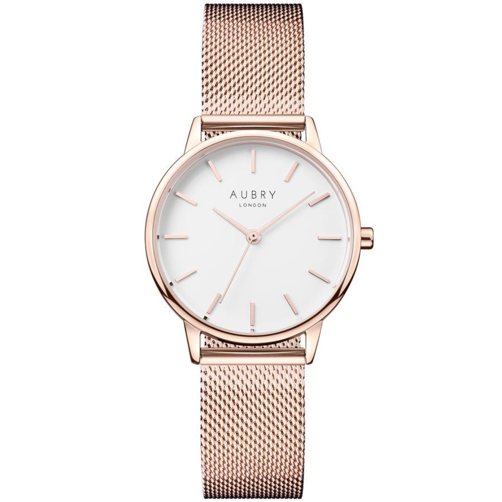 AUBRY VEGAN LEATHER WATCH